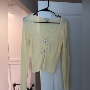 Sincerly Jules Tie Front Sweater